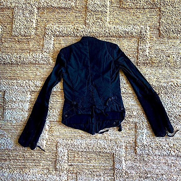 NWOT Greg Lauren black jacket -1/XS - Picture 7 of 7